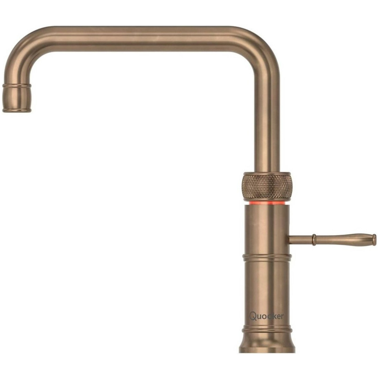 Quooker Classic Fusion Square Messing Patina Kraan