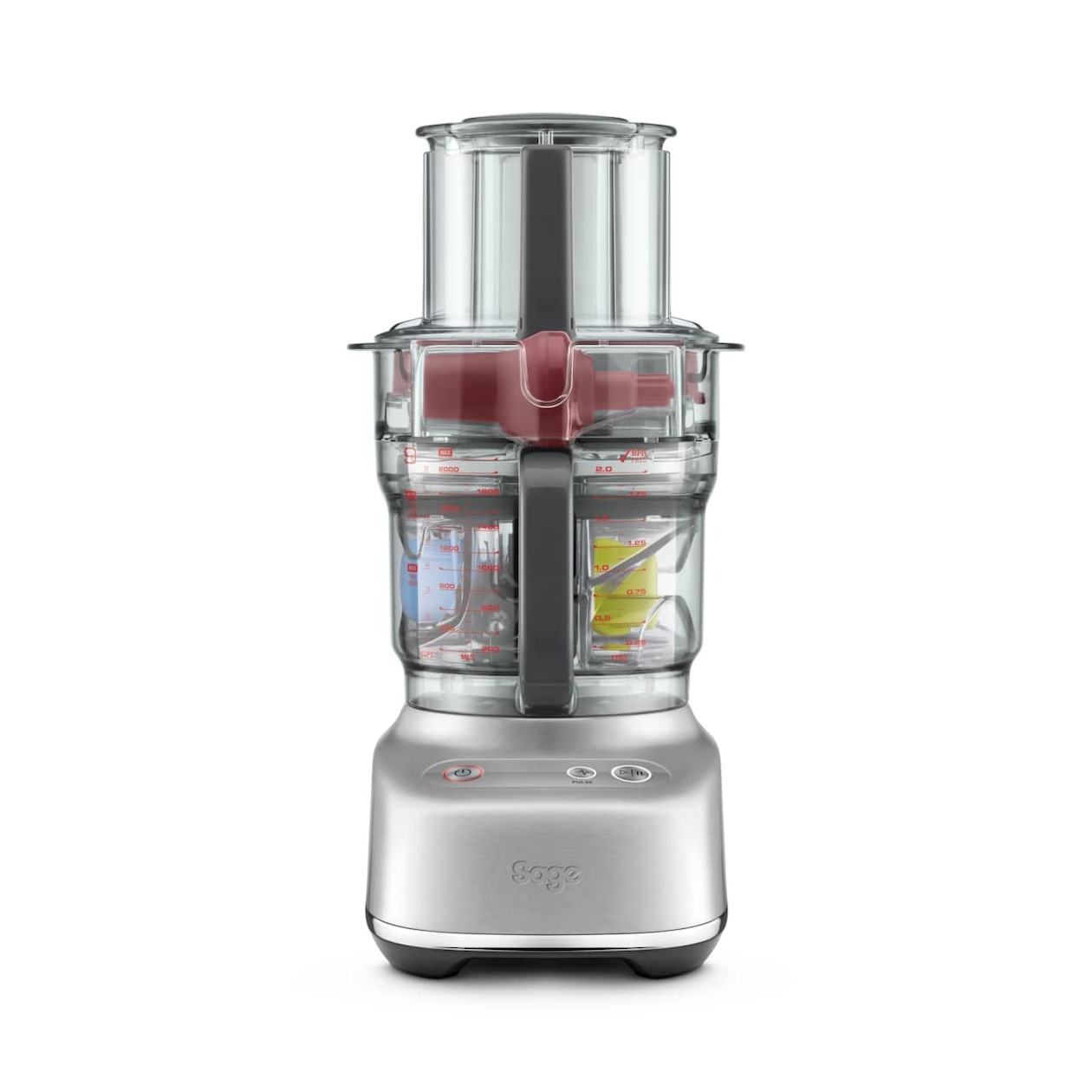 Sage THE PARADICE 9 STAINLESS STEEL Keukenmachine Grijs