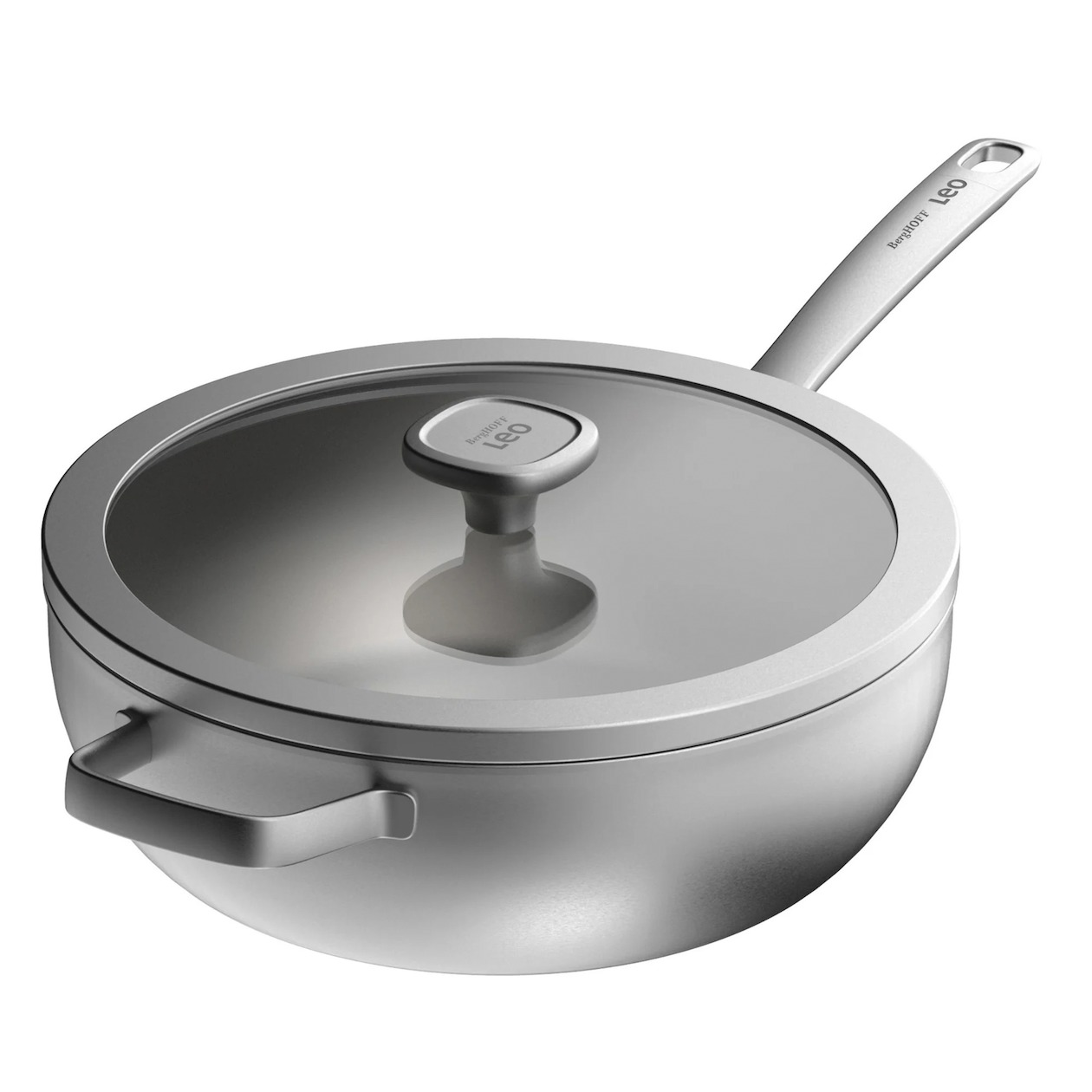 BergHOFF Wokpan met deksel 28cm Wokpan Grijs