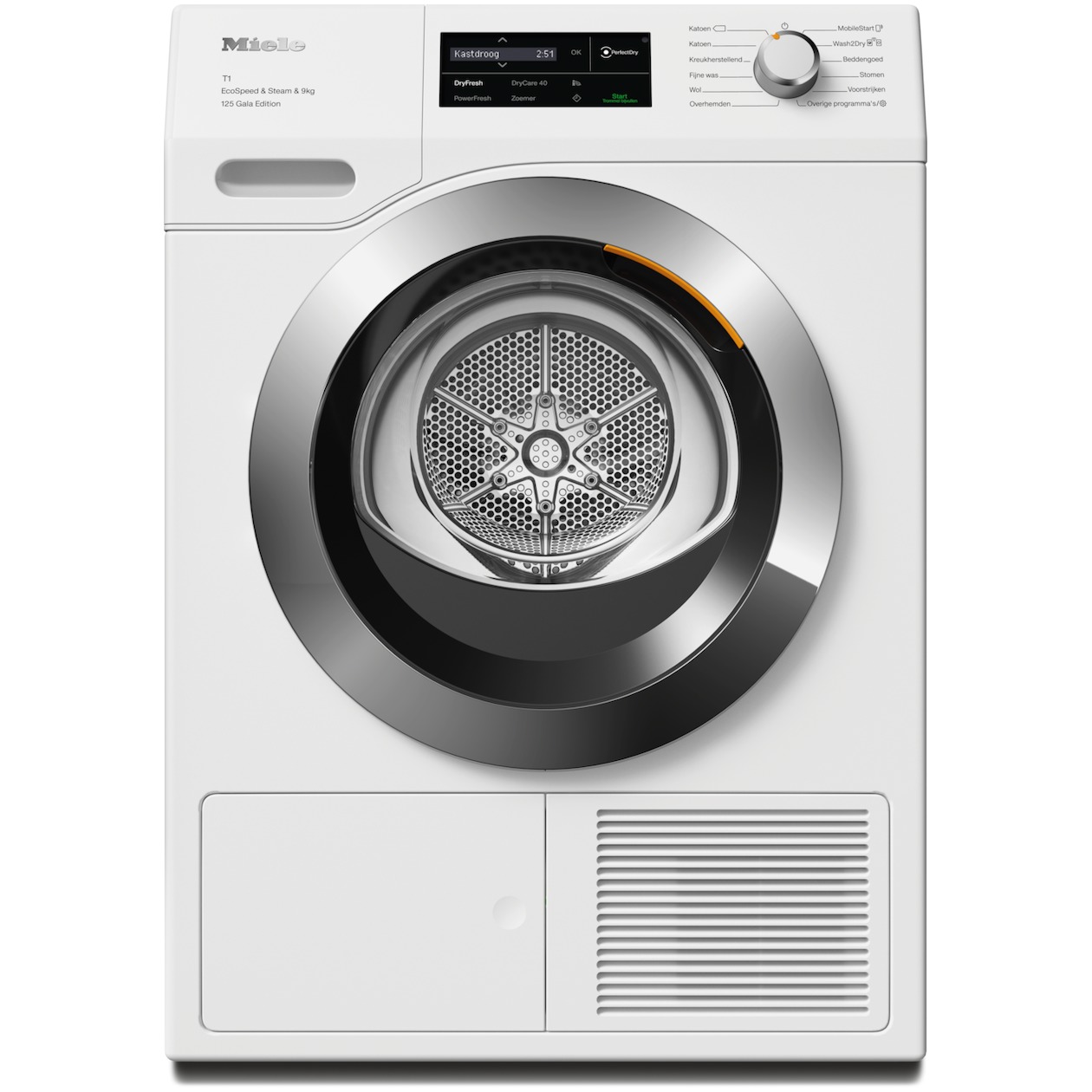 Image of Miele TEL 695 WP 125 Gala Edition Warmtepompdroger Wit