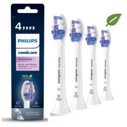 Philips Sonicare Opzetborstels Optimal Sensitive Wit 4 stuks