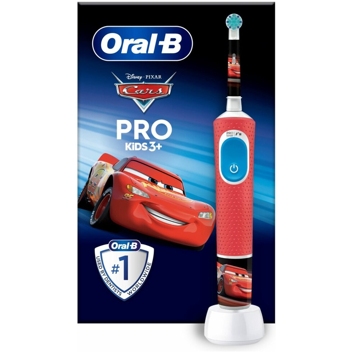 Oral-B Pro Kids - Cars - Elektrische Tandenborstel - Ontworpen Door Braun