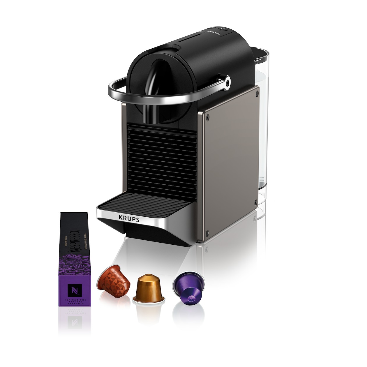 Krups Nespresso Pixie XN306T Nespresso Zwart