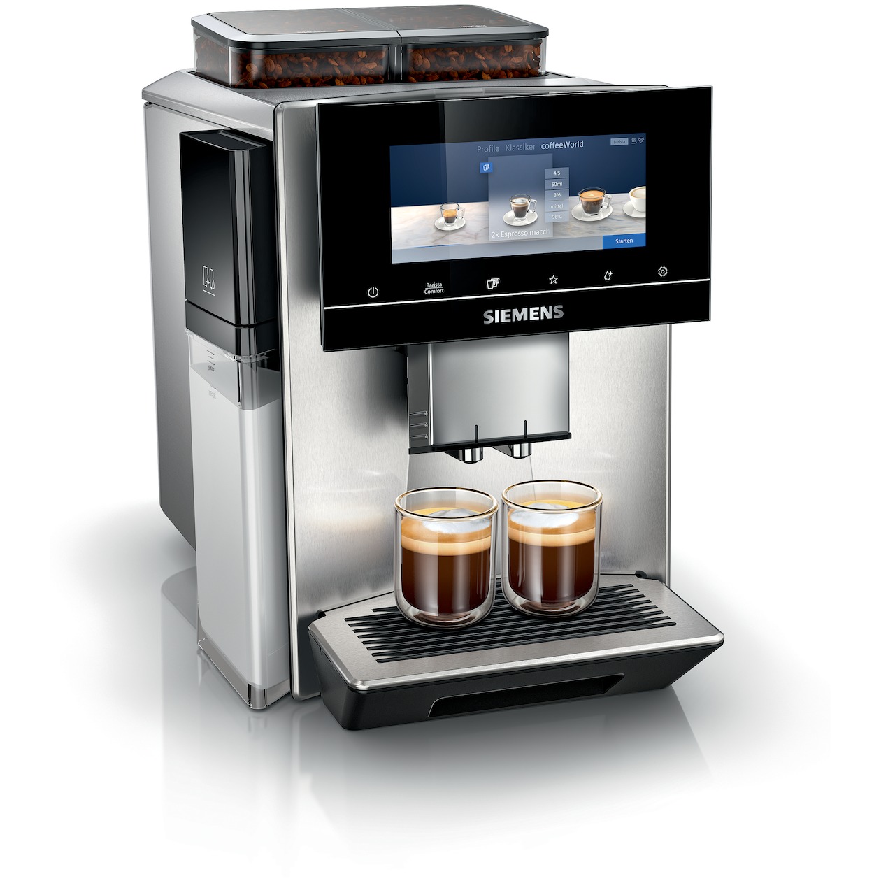 Siemens EQ.900+ TQ907FZ3 Extra Klasse Volautomaat Grijs