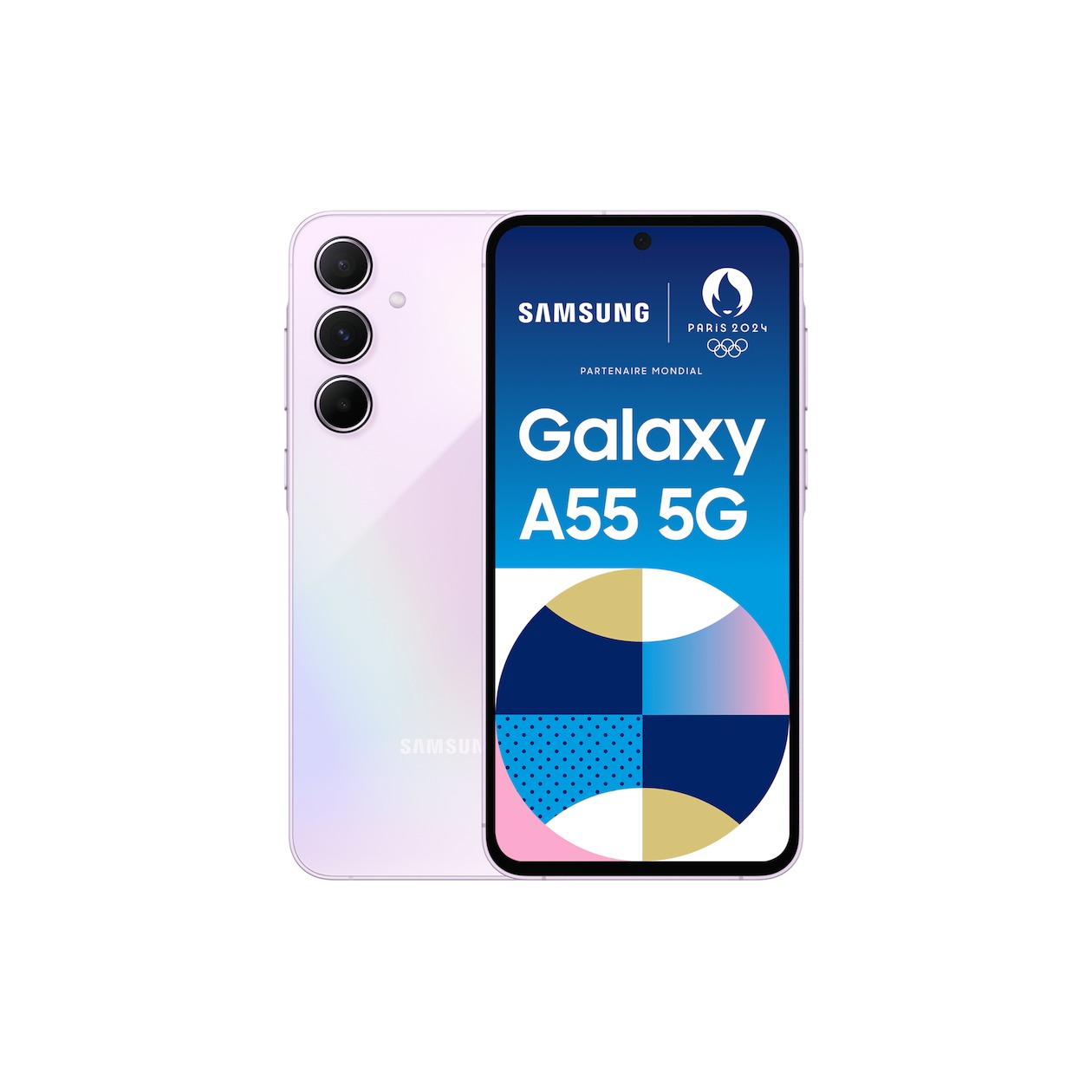 Samsung Galaxy A55 5G 128GB Smartphone Paars