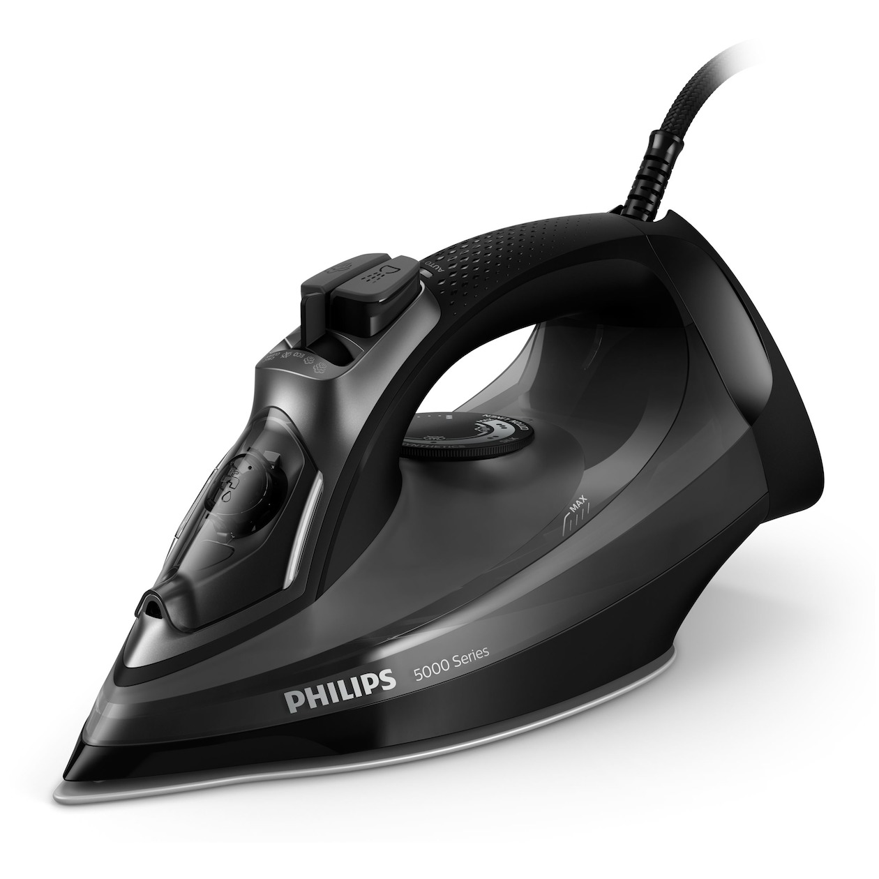 Philips Fer A Iron Series 5000 DST5040-80, 2600W, drukt 200 g-min, continue stoom 45G, zwart