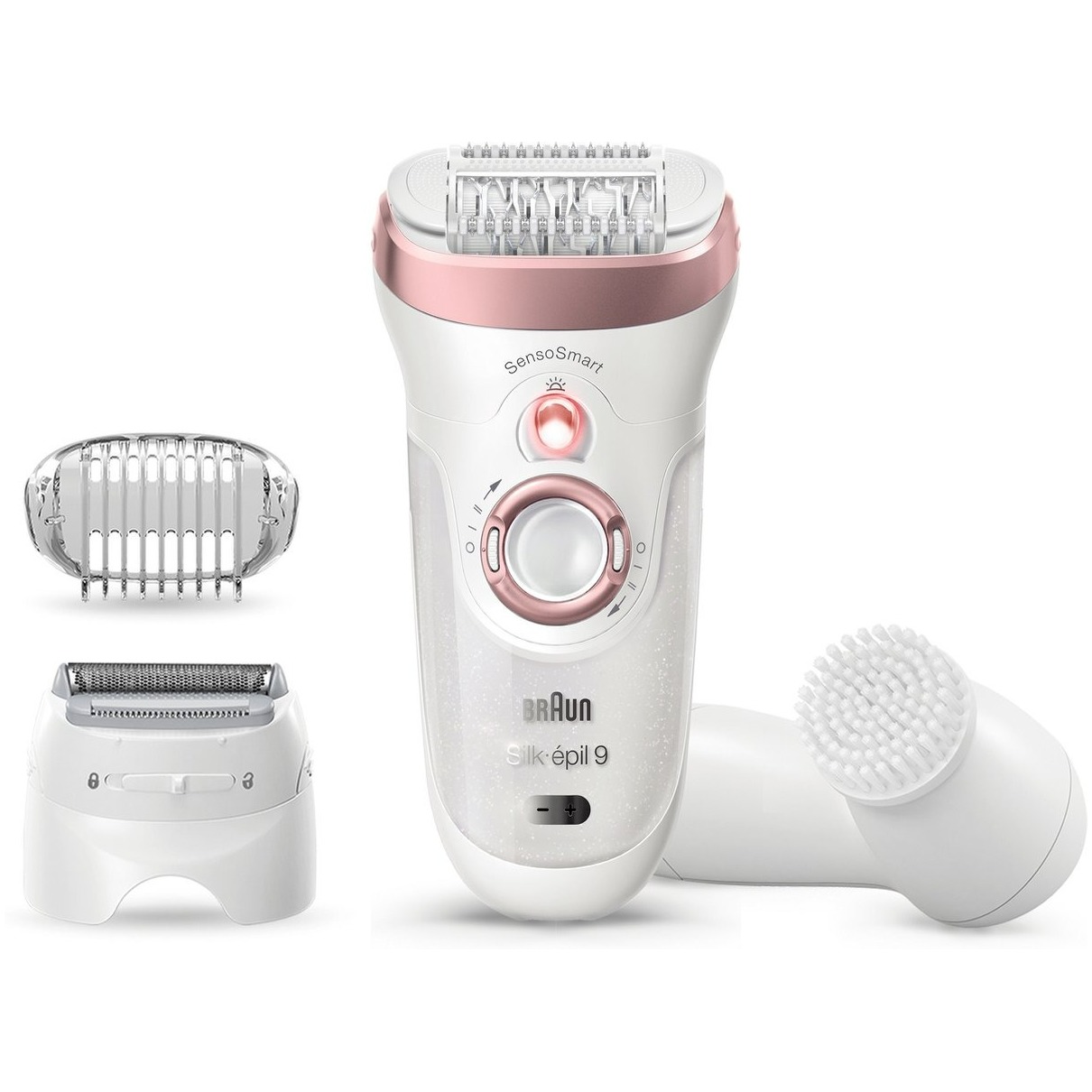 Braun Silk-épil 9 -855 Epilator Voor Langdurige Ontharing, Wit/Roségoud