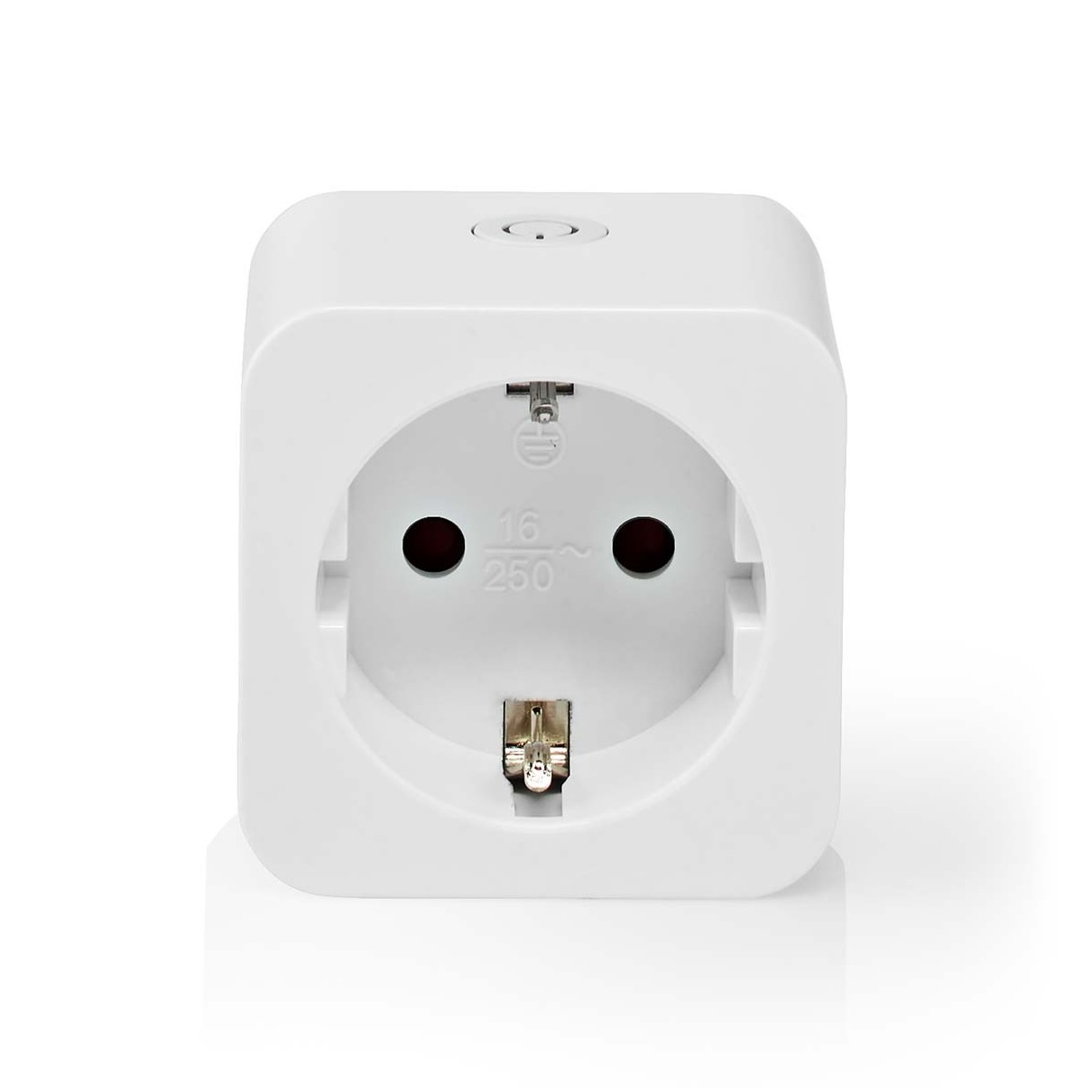 Nedis SmartLife Slimme Stekker | Zigbee 3.0 | Energiemeter | 3680 W | Hybrid (CEE 7/7) | Android / IOS Smart home accessoire