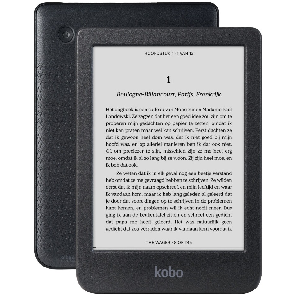 Kobo Clara BW e-Reader zwart