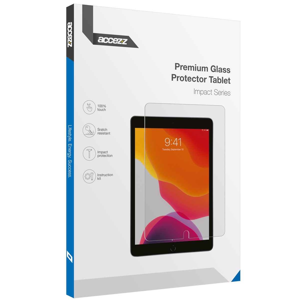 Accezz Premium glass screenprotector voor Lenovo Tab M11 Tablet screenprotector Transparant