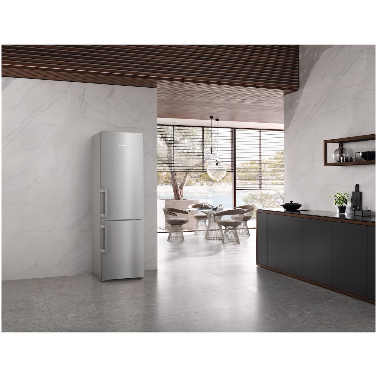 Miele KFN 4795 AD edt/cs Koel-vriescombinatie Rvs