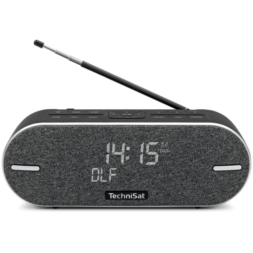 TechniSat DIGITRADIO BT 2 - draagbare DAB+ radio met bluetooth - zwart