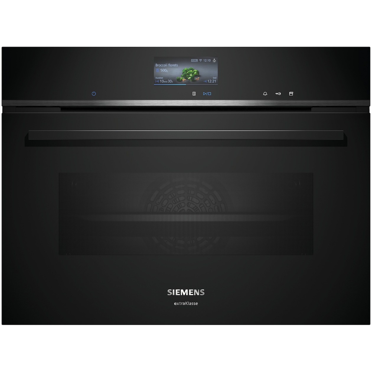 Siemens CS736GCB1F extraKlasse Inbouw combi stoomoven Zwart