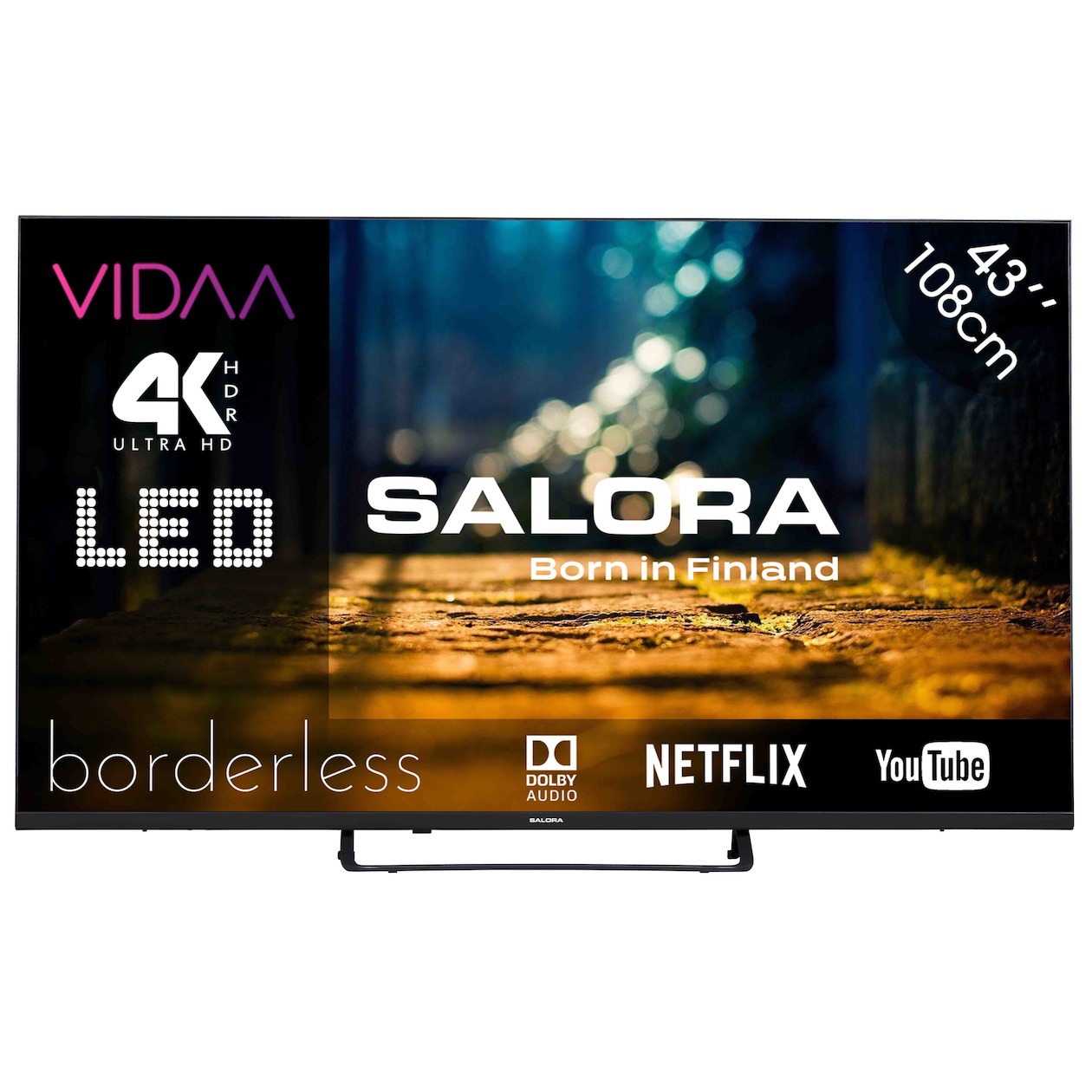 Salora 43XUV3300 - 43 inch - UHD TV