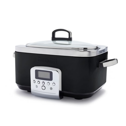 Greenpan Elite slowcooker 6ltr Slowcooker Zwart