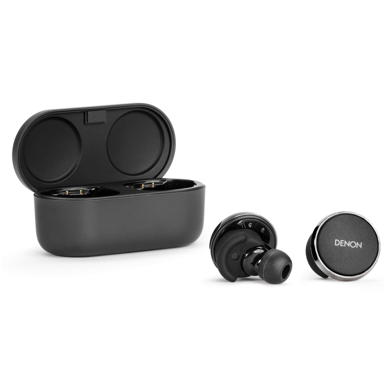 Denon PerL Pro In-Ear Headphones - Draadloze oordopjes met gepersonaliseerd klankprofiel - Waterbestendig - 8 + 32 uur batterijduur