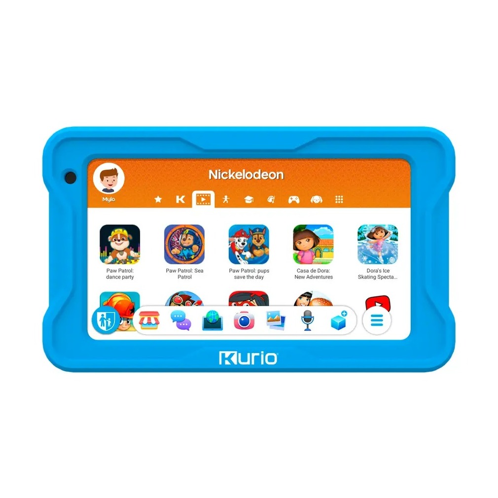 Kurio kindertablet Premium - PAW Patrol - 7 inch tablet - Veilig online - Ouderlijk toezicht - Incl. stevige beschermhoes en Kurio sleeve - YouTube kids - appbeheer - Android 13 GO