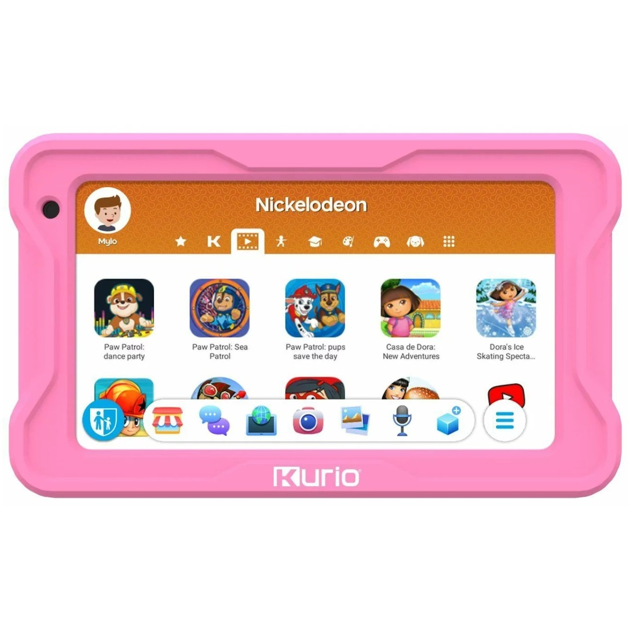 Kurio kindertablet Premium - PAW Patrol - 7 inch tablet - Veilig online - Ouderlijk toezicht - Incl. stevige beschermhoes en Kurio sleeve - YouTube kids - appbeheer - Android 13 GO