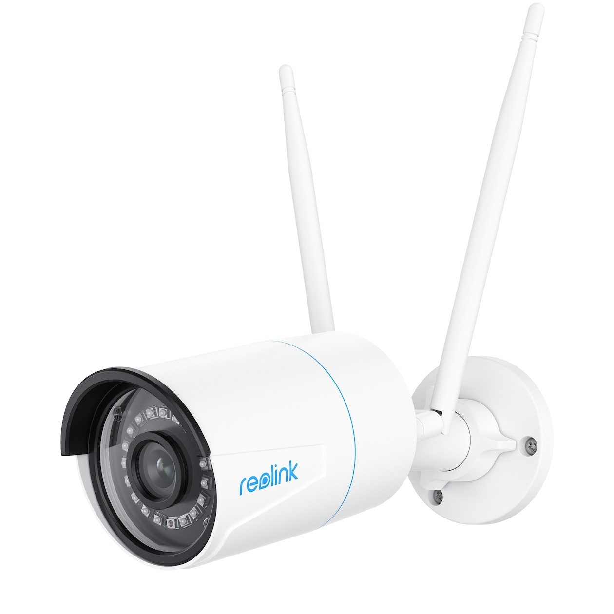 Reolink W320 5MP beveiligingscamera voor buiten, 2.4/5GHz wifi, slimme detectie,30 meter nachtzicht IP-camera Wit