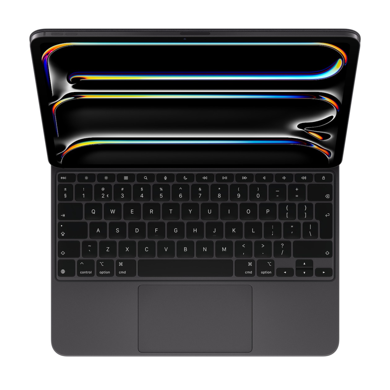 Apple Magic Keyboard voor iPad Pro 13-inch (2024) - Nederlands Tablethoesje Zwart