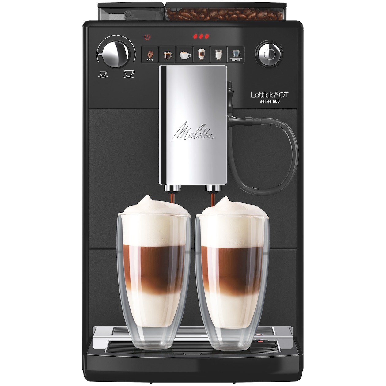 Melitta LATTICIA F300-103 Volautomaat Zwart