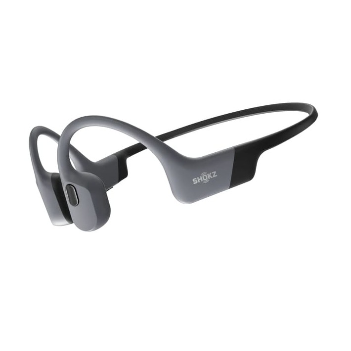 Shokz OpenSwim Pro - Sporthoofdtelefoon - Bone Conduction Hoofdtelefoon - Open-ear - Grijs