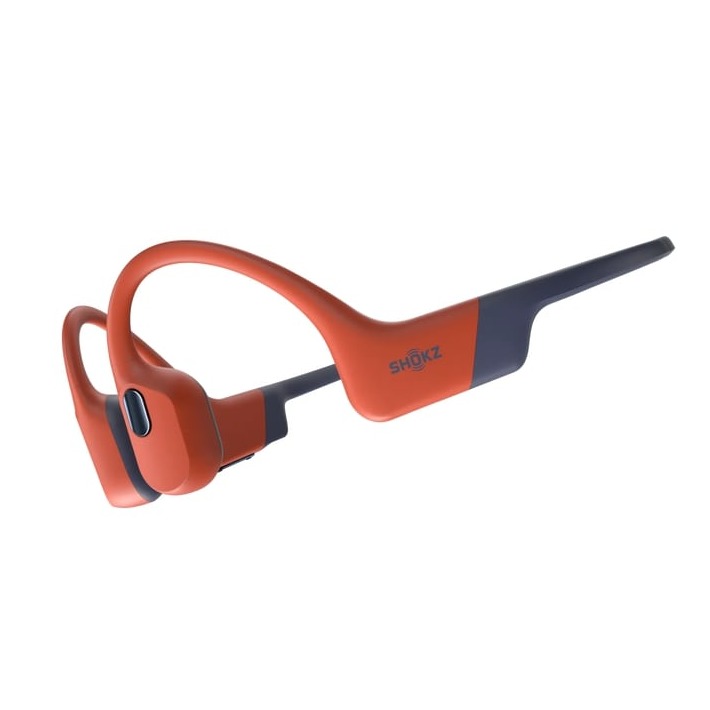 Shokz OpenSwim Pro - Sporthoofdtelefoon - Bone Conduction Hoofdtelefoon - Open-ear - Rood