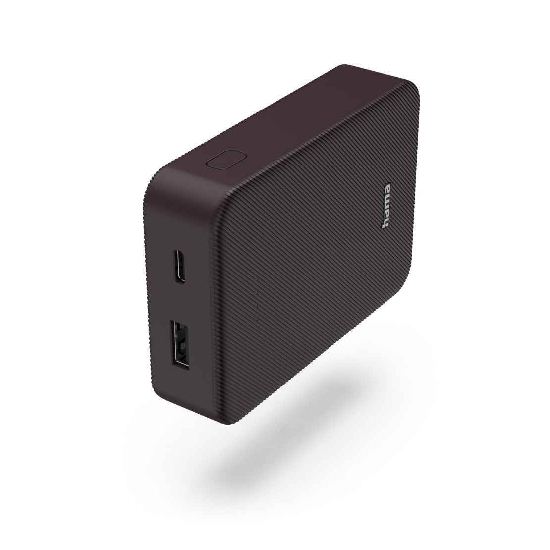 Hama Colour 10 Power Pack 10000 mAh 2 Outputs:USB-C USB-A Powerbank Paars