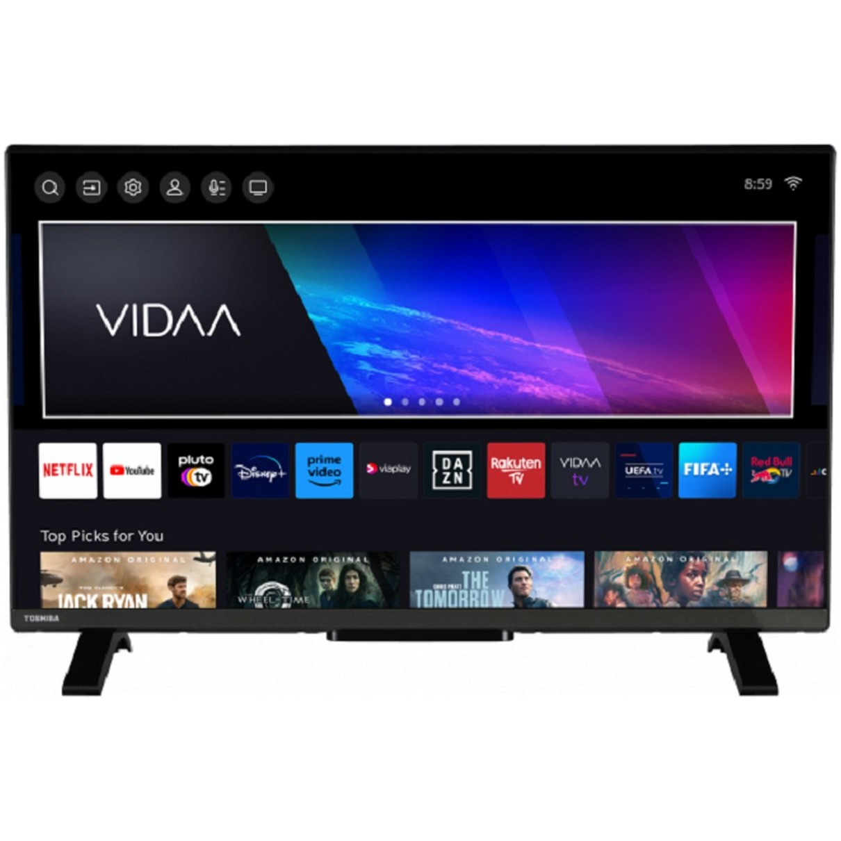 Toshiba 24WV2E63DG - 24 inch - LED TV