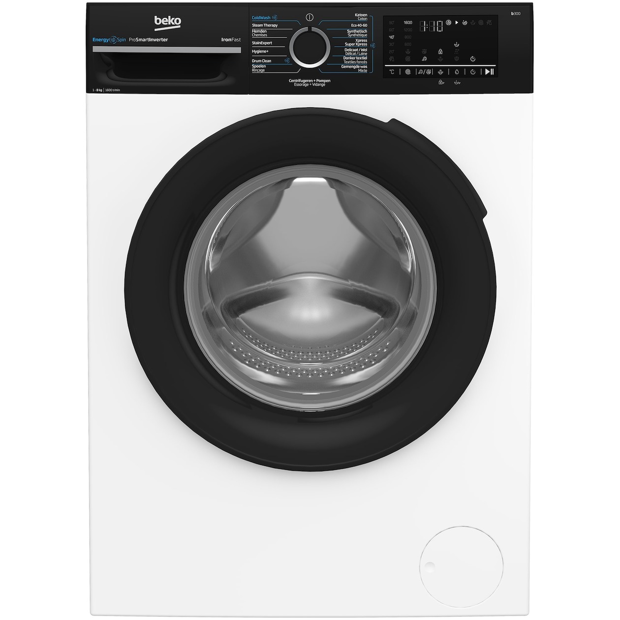 Beko BM3WFU4861B Wasmachine Wit