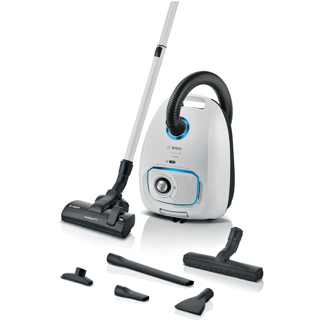 Bosch BGL41SIL2H Stofzuiger met zak Wit