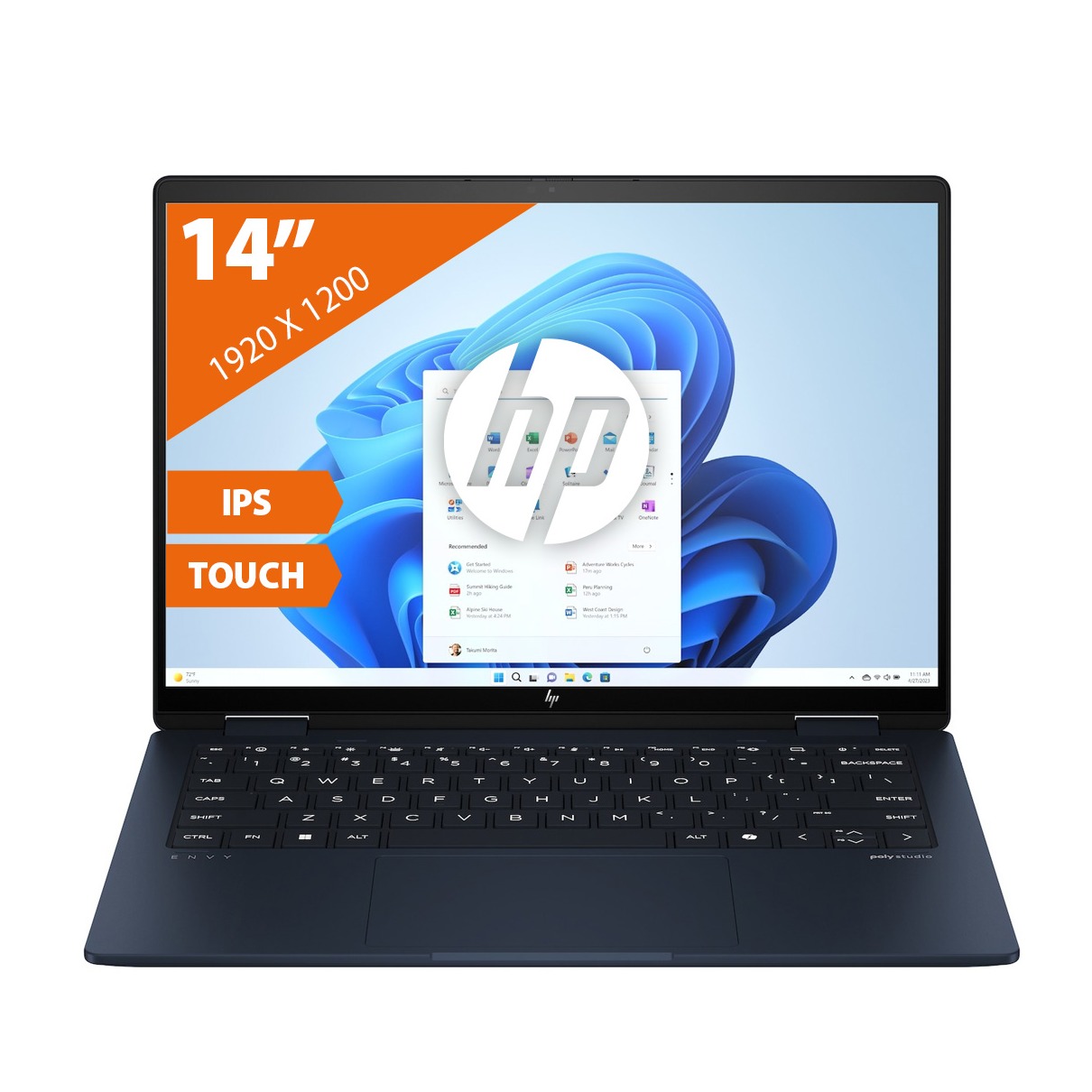 HP ENVY x360 14-fc0040nd -14 inch 2-in-1 laptop