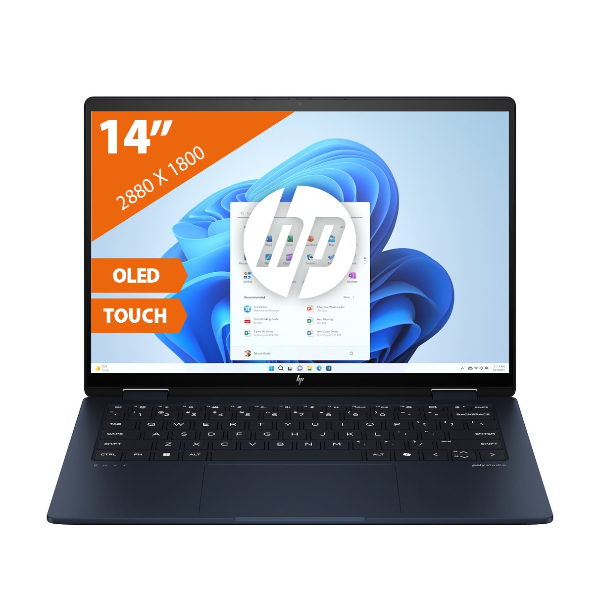 HP ENVY x360 14-fc0060nd -14 inch 2-in-1 laptop