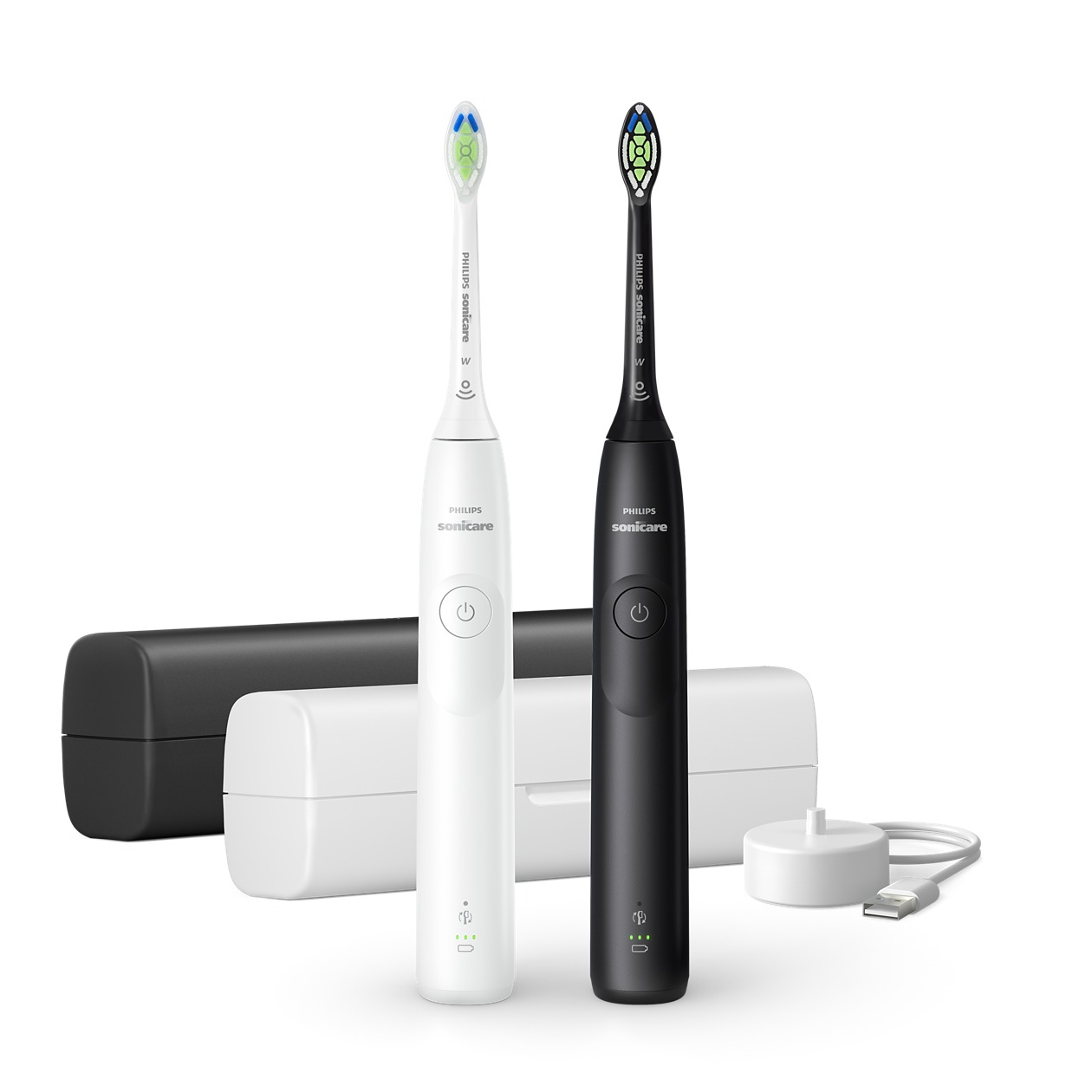 Philips HX7109/01 Duo Sonicare Tandenborstel Zwart