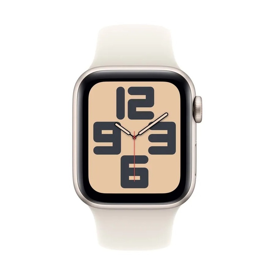Apple Watch SE GPS 40mm Aluminium Case met Sport Band - S/M Smartwatch Grijs