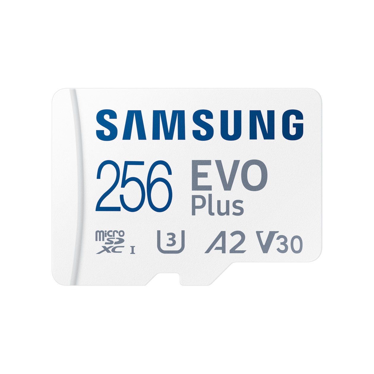 Samsung EVO Plus microSD Card 256GB Micro SD-kaart Wit