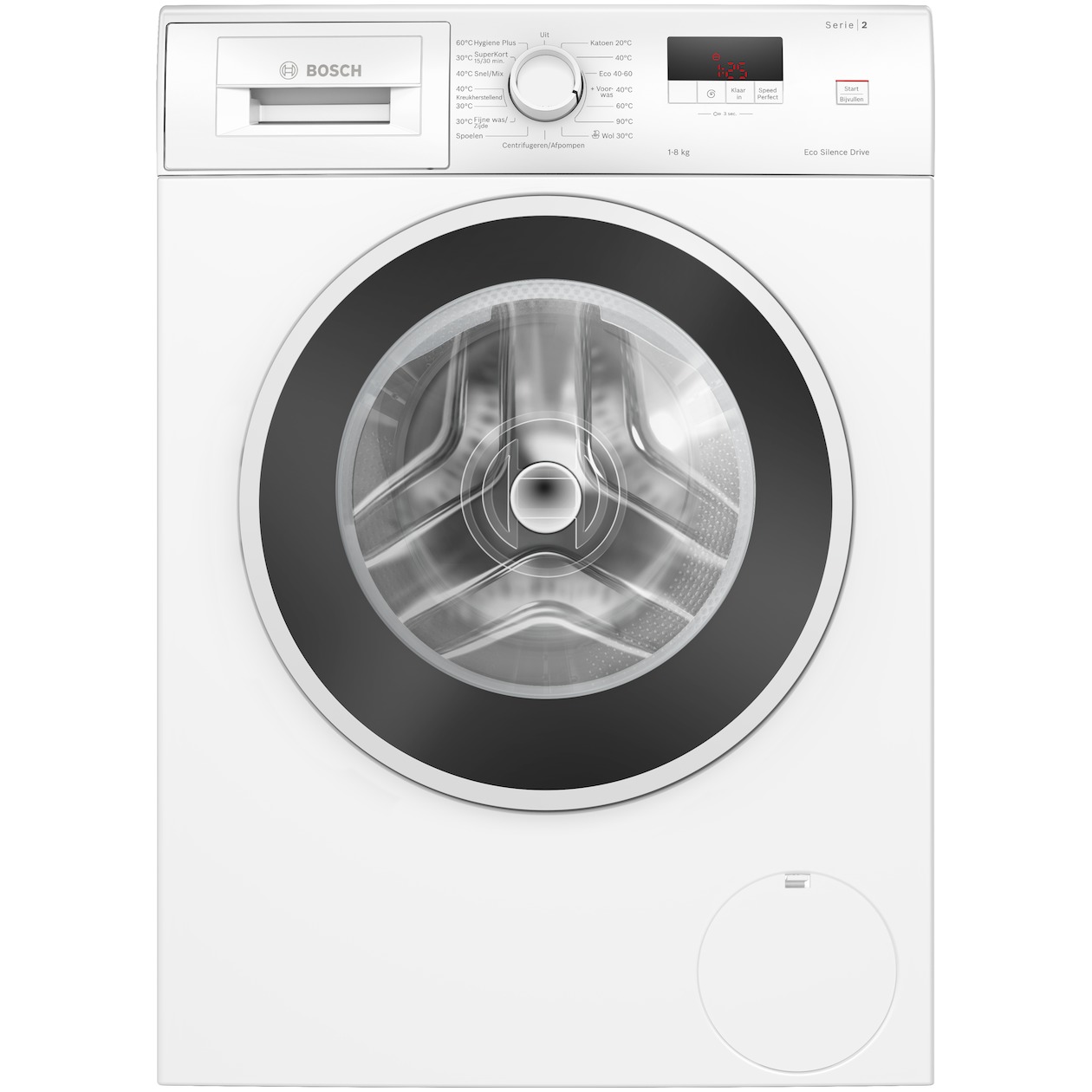 Bosch WGE0340SNL Wasmachine Wit