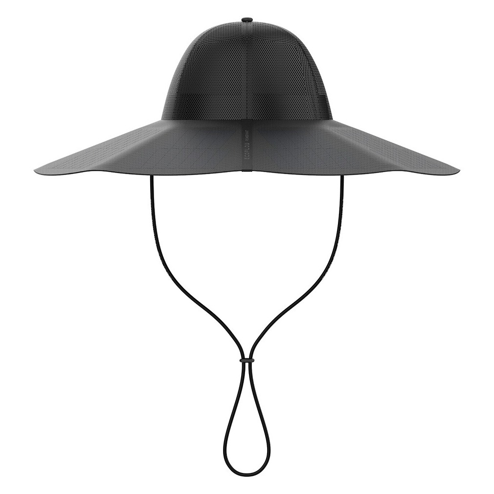 Ecoflow 12W Solar Hat M/L Powerstation Zwart