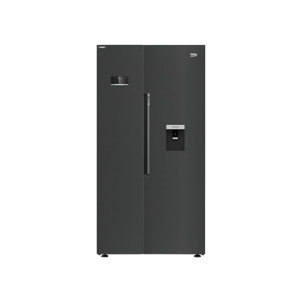 Beko GN163241XBRN Amerikaanse koelkast Grijs