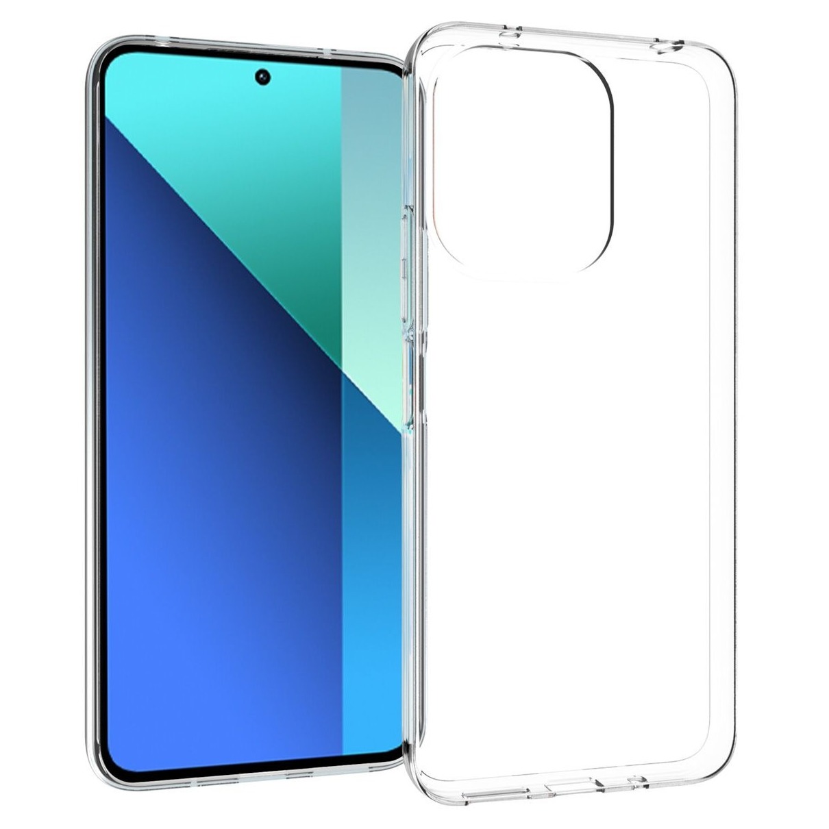 Accezz Clear Backcover Xiaomi Redmi 13 4G Telefoonhoesje Transparant