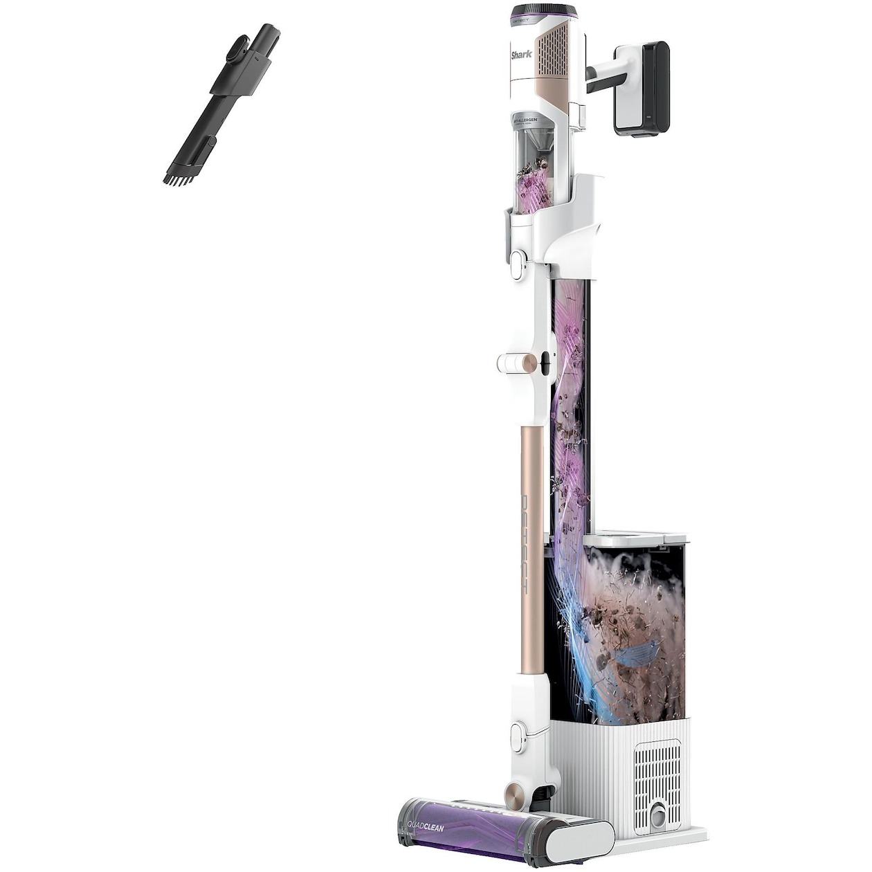 Shark IW3612EU Steelstofzuiger zonder zak Roze