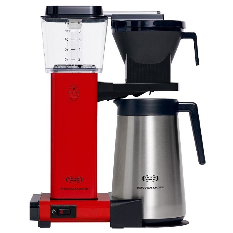 Moccamaster KBGT 741 Koffiefilter apparaat Rood