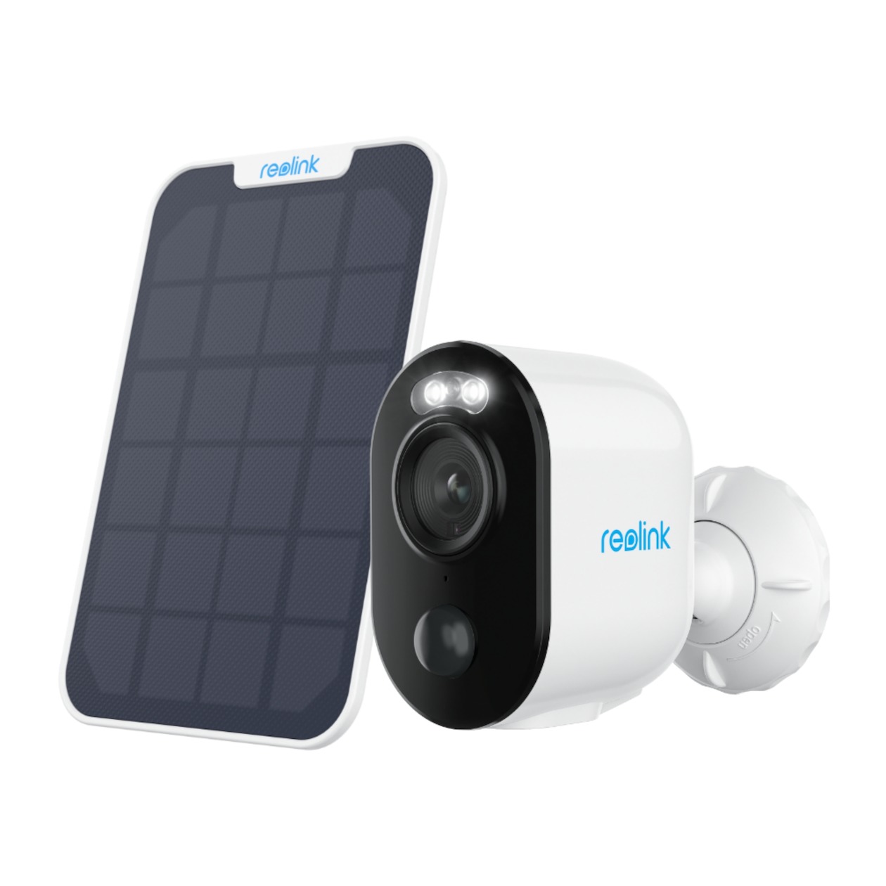 Reolink Argus-serie B310 met zonnepaneel, 3MP draadloze beveiligingscamera voor binnen en buiten IP-camera accessoire Zwart