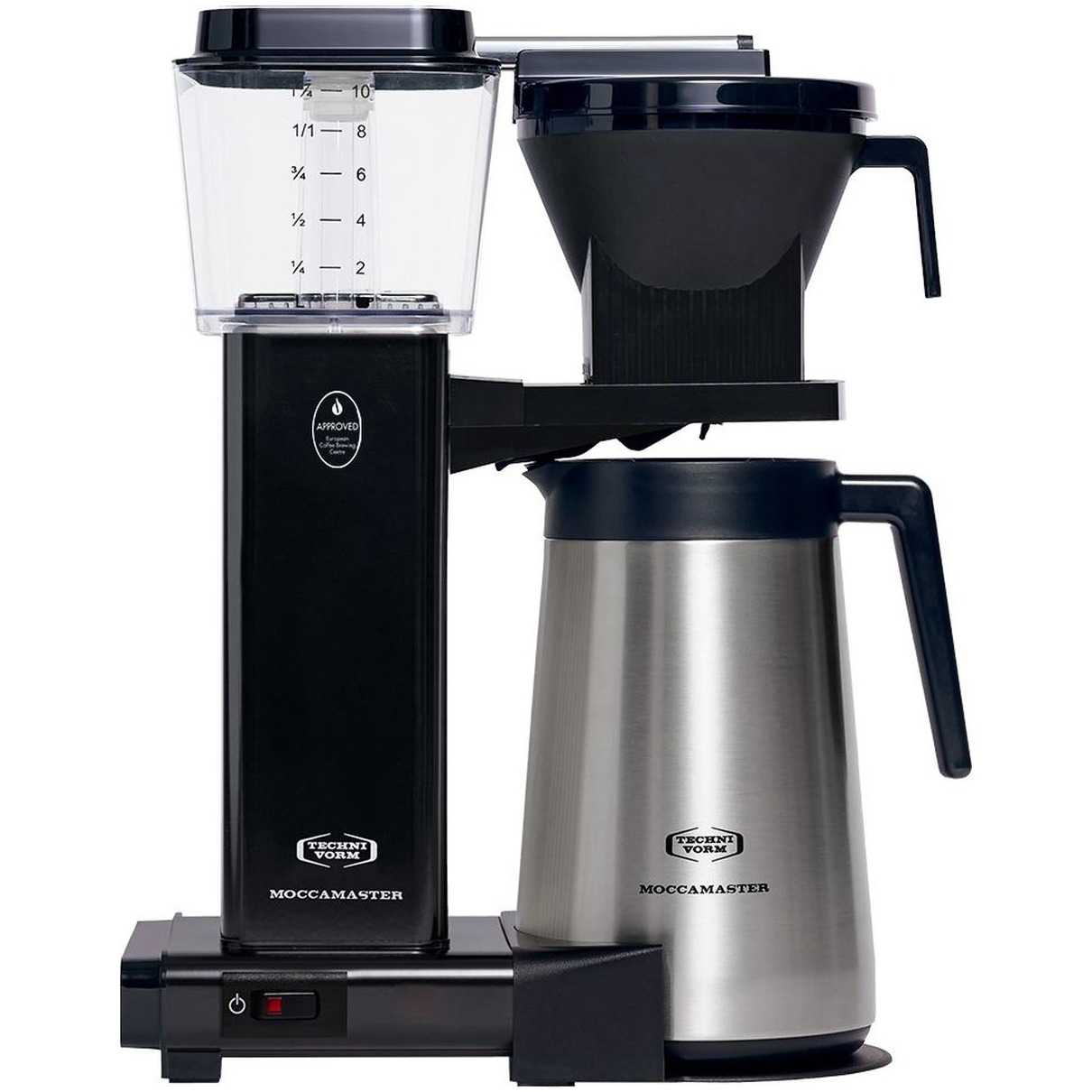 Moccamaster KBGT 741 Koffiefilter apparaat Zwart