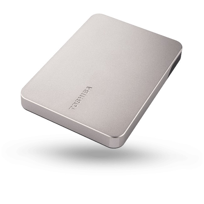Toshiba Canvio Flex 2TB Externe harde schijf Zilver
