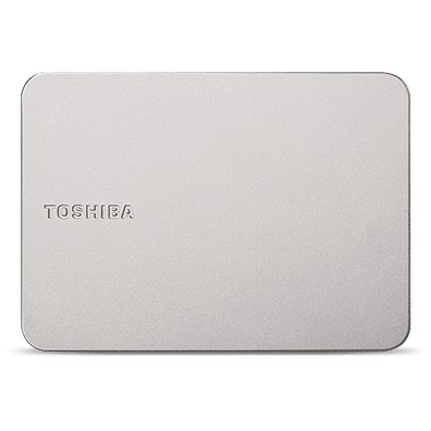 Toshiba Canvio Flex 4TB Externe harde schijf Zilver