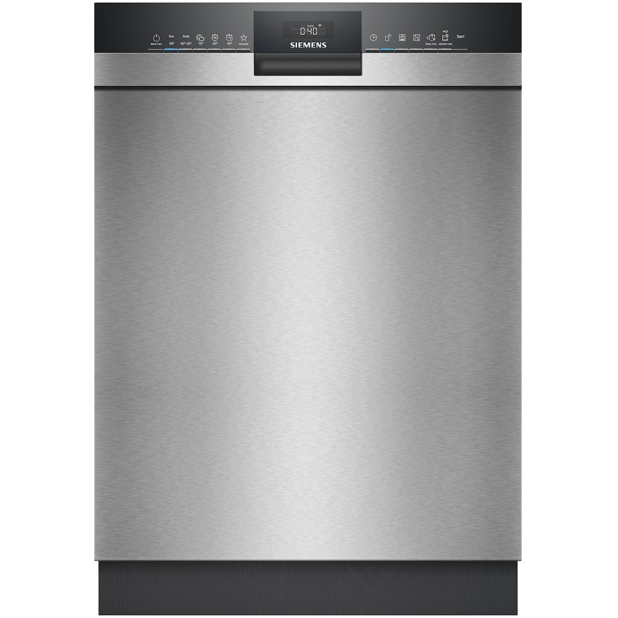 Siemens SN43ES02CS Onderbouw vaatwasser Grijs