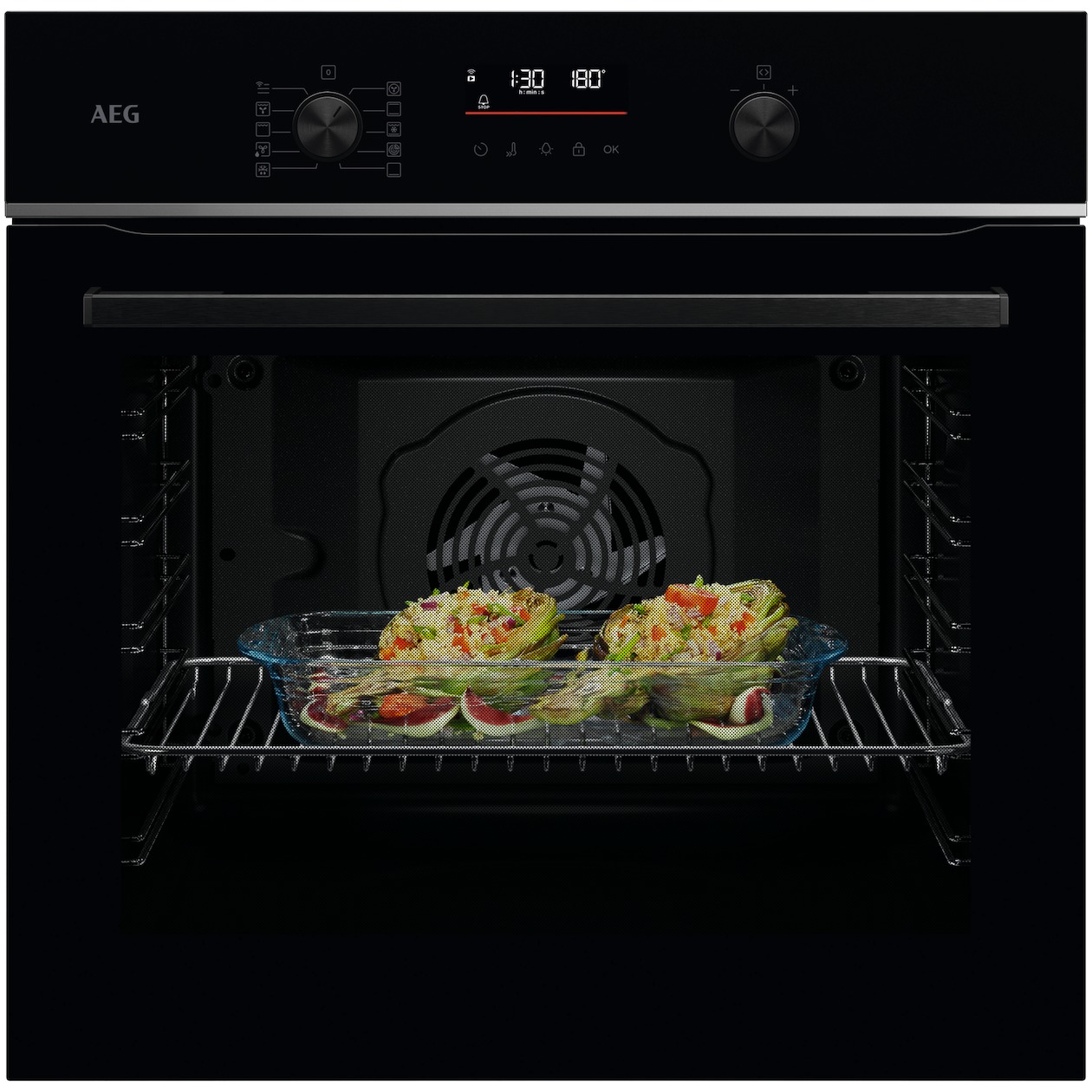 AEG TU5PB401SB Inbouw oven Zwart