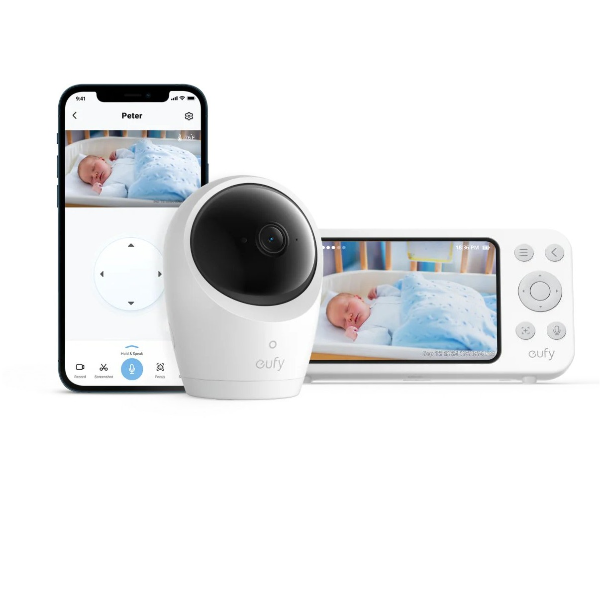 Eufy Baby Monitor E20 Babyfoon
