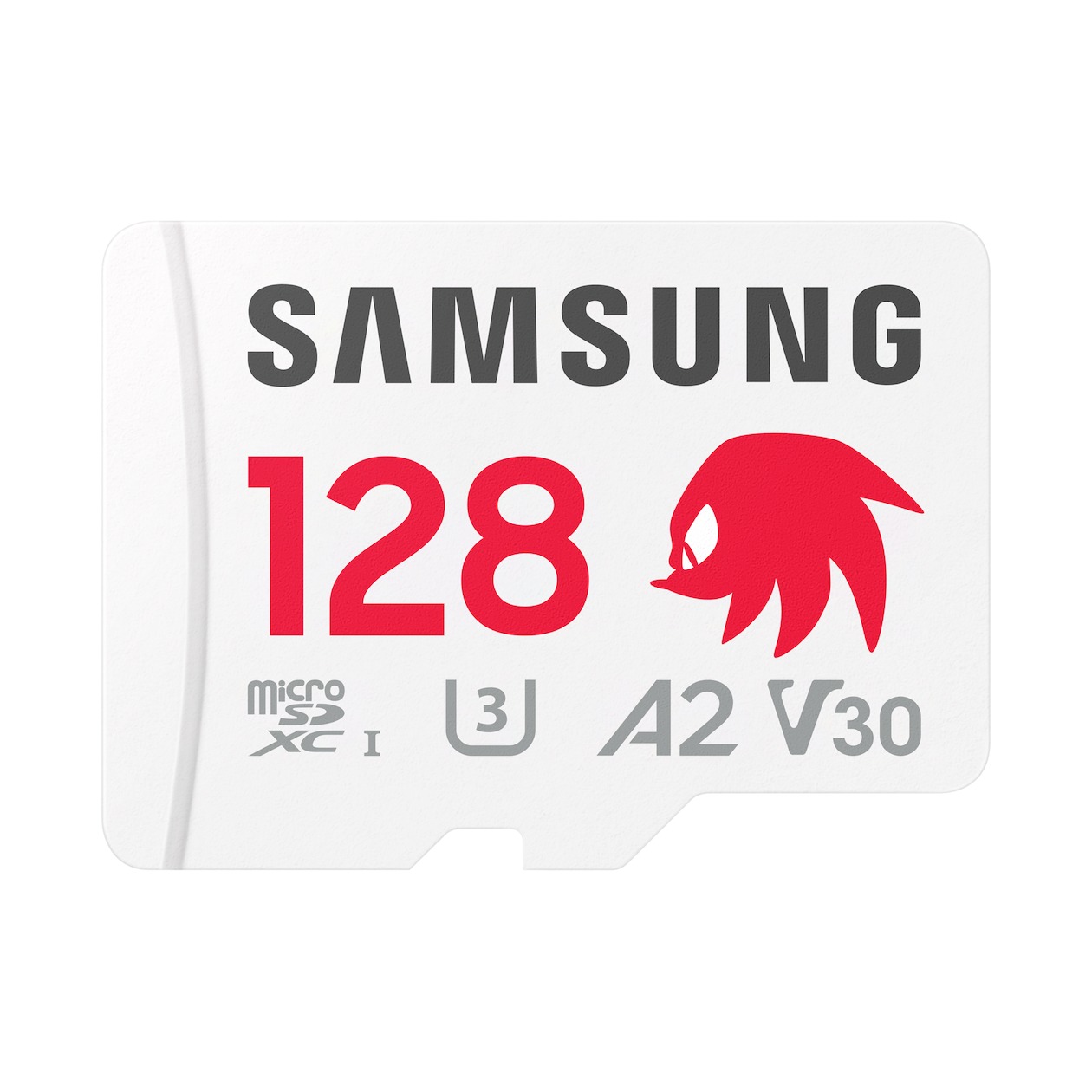 Samsung Sonic the Hedgehog PRO Plus microSD Card 128GB Micro SD-kaart Grijs
